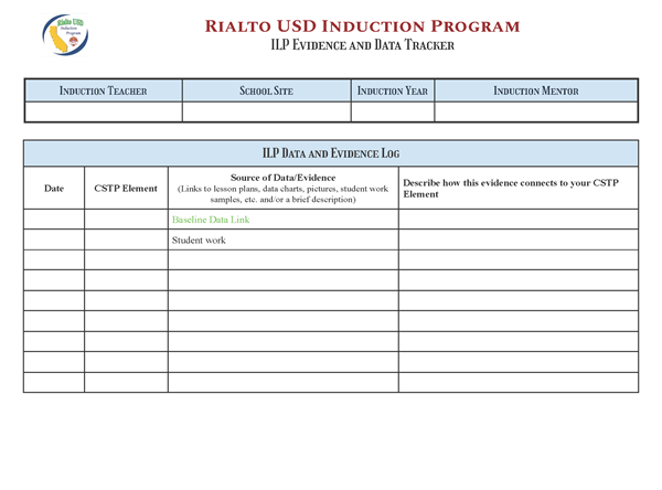 ILP evidence and data tracker